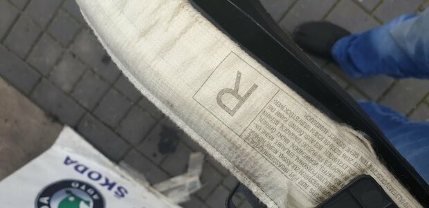 Altea 5P dak Gordijn airbag rechts 5P0880742A