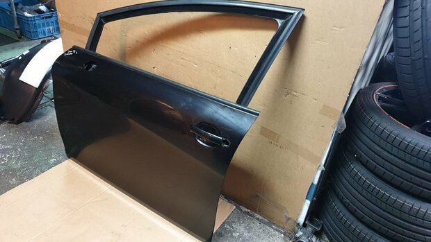 Leon 1P deur portier Links voor Zwart Metallic