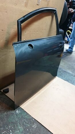 Leon 1P deur portier Links voor blauw grijs