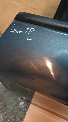 Leon 1P deur portier Links voor blauw grijs