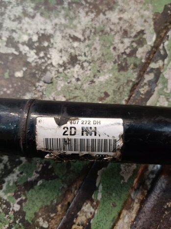 TOURAN Golf 5 6 Aandrijfas rechts 1K0407272DH