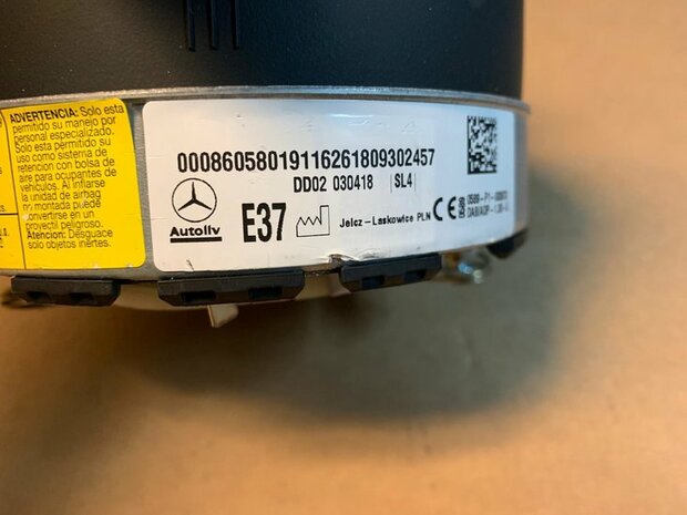 Mercedes Benz C-Class AMG Stuurairbag stuur Airbag 0008605801