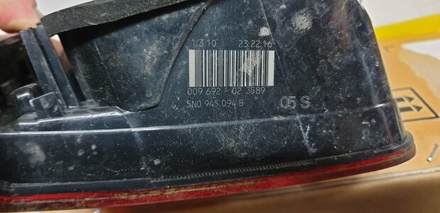 Tiguan 5N0 Achterlicht Achterklep Rechts 5N0945094B