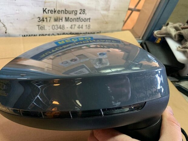 A1 8X Buitenspiegel rechts Voor LX7M Nardo Grey