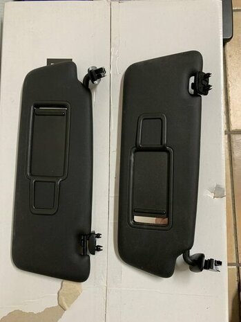 A4 Q5 zonneklep set zwart 8k0857552 8k0857552ar