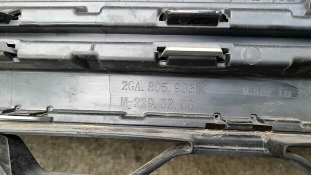 T-Roc voorbumper bumper 2GA807221Q 2GA805903K