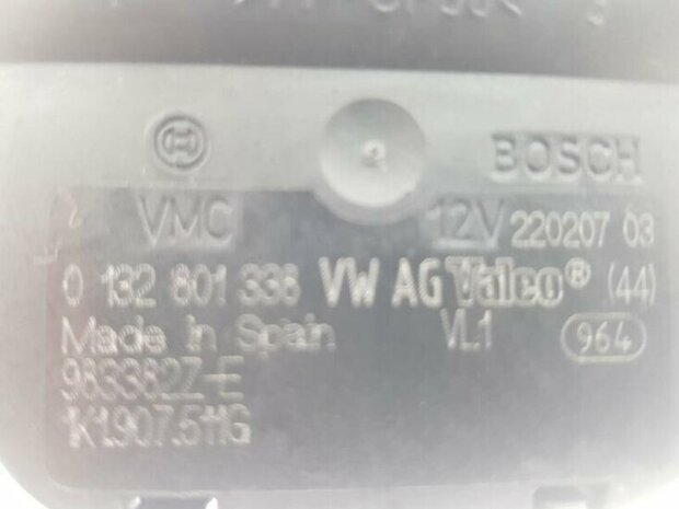 Golf A3 8P Kachelstelmotor Valeo 1K1907511G