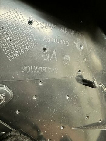 A3 8V Sportback rechts voor deurpaneel 8V4867106