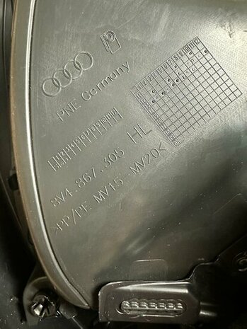 A3 8V Sportback links achter deurpaneel 8V4867305