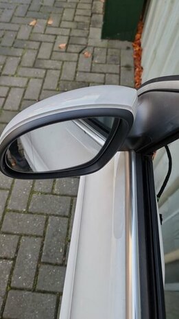 Tiguan 5N0 2010 Buitenspiegel links inklap Wit