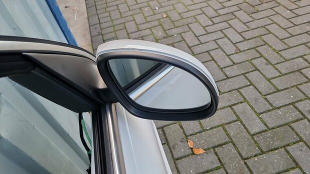 Tiguan 5N0 2010 Buitenspiegel rechts inklap Wit