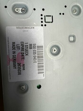 Golf 7 Passat Tiguan Touran Discover Pro 5g0035043E