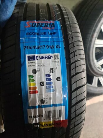Geschikt voor Polo R Line 2G 6R 6C Bonneville Look Velgen zomerset 215/45/17 91W