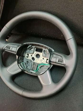 A3 8V Stuur Nieuw leder 4 spaaks 8u0419091b