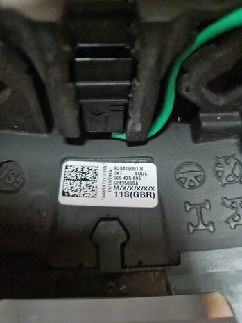 A3 8V Stuur Nieuw leder 4 spaaks 8u0419091b