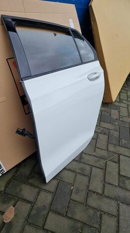Golf 8 portier deur Links achter LC9A pure white