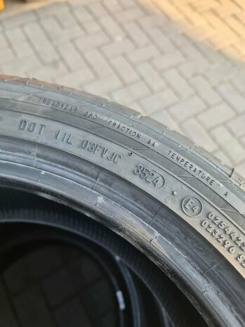 4x Continental zomer banden Nieuw 215/45/17 91W