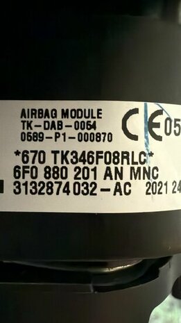 ibiza Arona Stuur Airbag 6F0880201AN