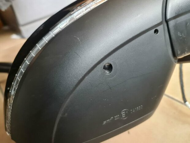 T-roc Facelift Spiegel Buitenspiegel camera Rechts Zwart