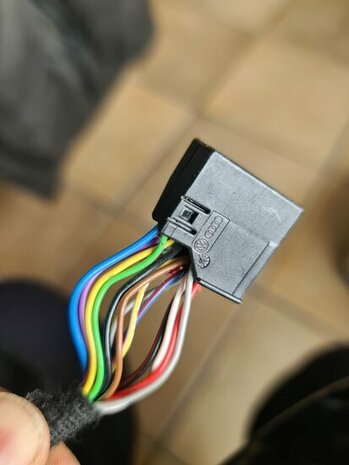 T-roc Facelift Spiegel Buitenspiegel camera Rechts Zwart