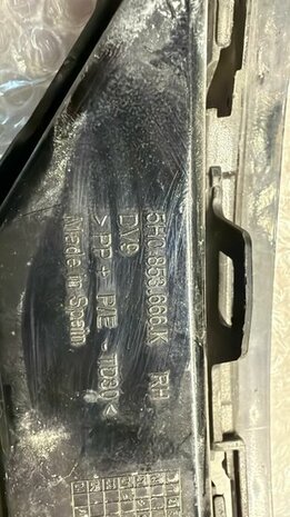 Golf 8 R Mistlamp kap rechts 5H0853666K