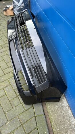 Transporter T6 Voorbumper zwart metallic 7E5807221D