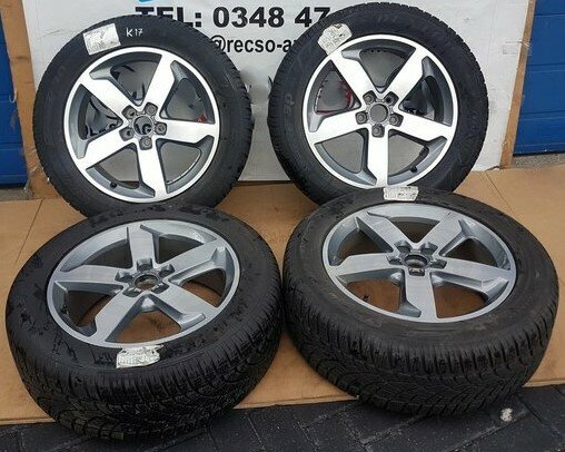 Orginele Q3 Velgen en Banden 235/55R18 8U0601025T