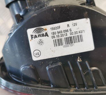 Up Achterlicht Rechts 1S0945096G 1S0945096D