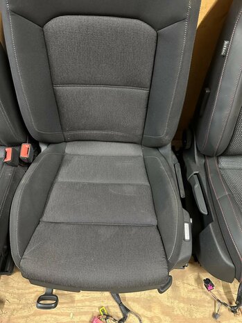 Caddy interieur set stoelen Voor elektrisch