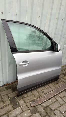 Tiguan 5N0 Portier Rechts Voor Zilvergrijs LA7W