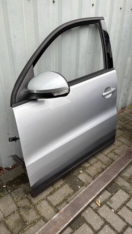 Tiguan 5N0 Portier Links Voor Zilvergrijs LA7W