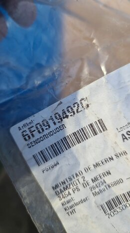 Ibiza 6F Pdc sensor houder 6F0919492C