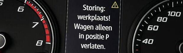 Golf 7 P storing DSG micro-schakelaar storing 5Q0713128A