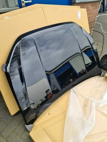 Geschikt voor Taigo Motorkap zwart metallic LC9X
