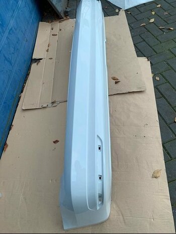 Geschikt voor Caddy 4 Maxi Achterbumper Wit LB9A 2015+