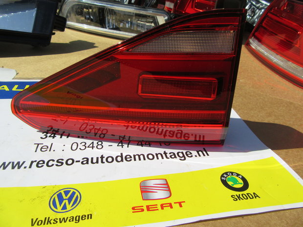 VW Touran 2016 Achterlicht Links binnen 5TA945093E 5TA945093A