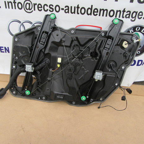 VW Touareg Ruitmechaniek bediening Links Voor 7P6837755C