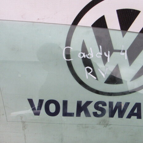 VW Caddy 3 4 2003 - 2016 Portier Ruit Glas Rechts