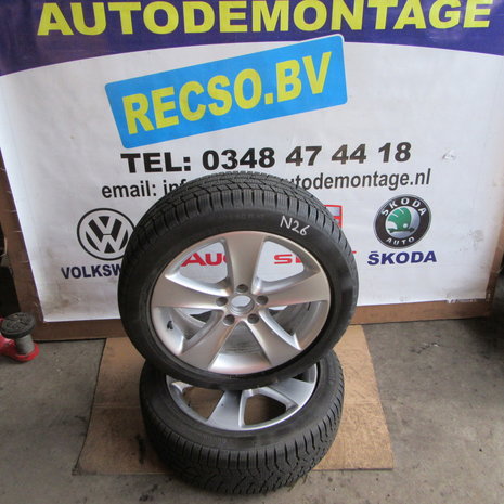 Passat Scirocco Velg Velgen Continental 225/50/17 3C8601025F