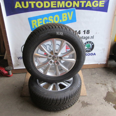 Touareg Karakum Velgen Dunlop Winterset 255/55/18 7P6601025C