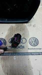 VW Up Buitenspiegel Rechts elektrisch kaal