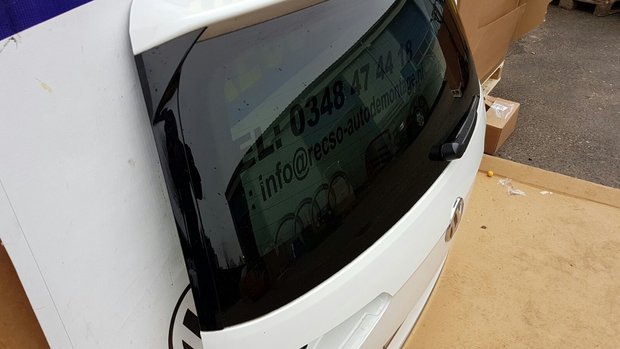 VW Touran achterklep koffer deksel Wit 