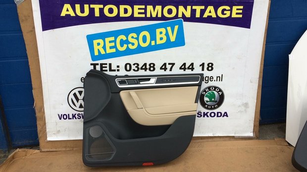 VW Touareg 7P Binnen deur paneel rechts voor 7P1867012