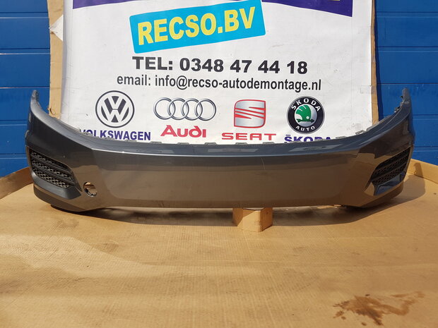 VW Tiguan voorbumper Donker Bruin Grijs 5N0807221T