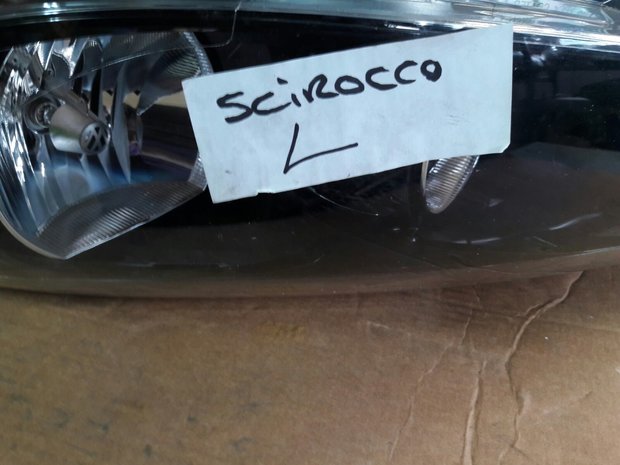 VW Scirocco Links voor Koplamp Halogeen 1K8941005G K P