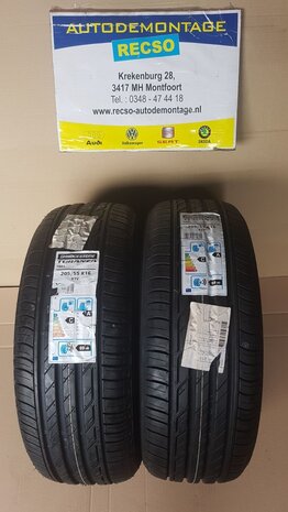 2X Bridgestone Turanza T001 Band Banden Nieuw 205 55 R17 91V