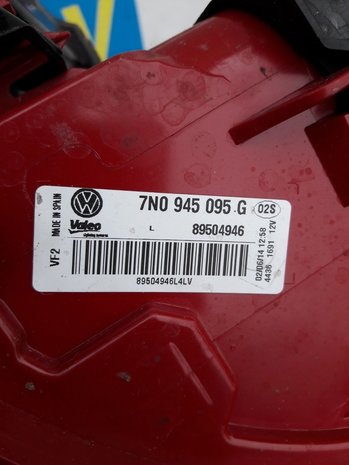 VW Sharan 2015 links achterlicht 7N0945095G