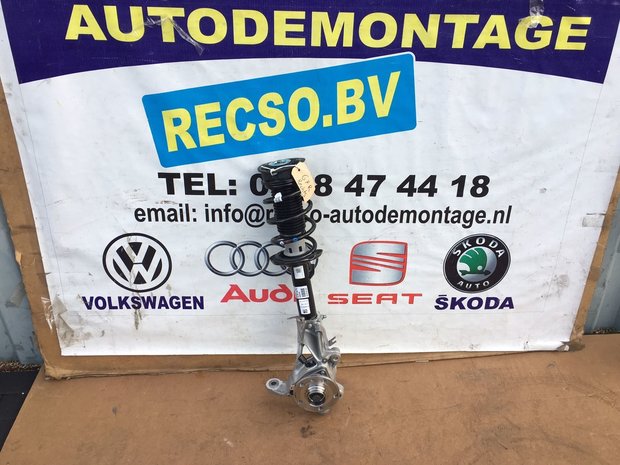 VW Golf 7 - R Veerpoot   fusee   lager Rechts 5Q0412022KL 5Q0407258C