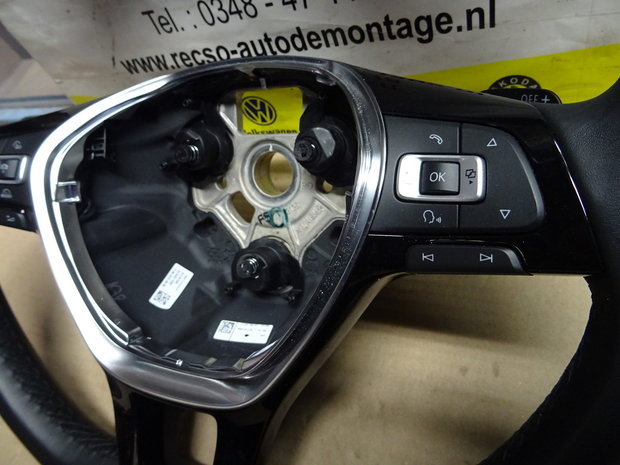 VW Touran Tiguan Stuurwiel Stuur Leer Flippers Nieuw 5TA419091L