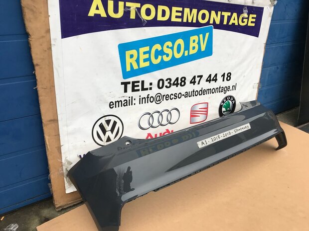 Audi A1 8X Facelift achterbumper bumper 8XA307511A